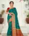 Picture of Alluring Teal Casual Saree