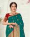 Picture of Alluring Teal Casual Saree