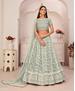 Picture of Pleasing Turquoise Lehenga Choli