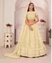 Picture of Charming Lemon Yellow Lehenga Choli