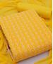 Picture of Shapely Yellow Straight Cut Salwar Kameez