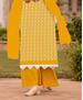 Picture of Shapely Yellow Straight Cut Salwar Kameez