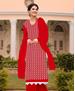 Picture of Fascinating Red Straight Cut Salwar Kameez