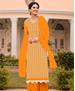 Picture of Sublime Orange Straight Cut Salwar Kameez