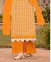 Picture of Sublime Orange Straight Cut Salwar Kameez