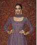 Picture of Resplendent Purple Anarkali Salwar Kameez