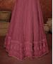 Picture of Delightful Brown Anarkali Salwar Kameez