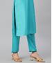 Picture of Graceful Sky Blue Readymade Salwar Kameez