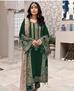 Picture of Amazing Green Straight Cut Salwar Kameez