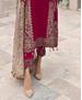 Picture of Pleasing Pink Straight Cut Salwar Kameez