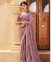 Picture of Well Formed Light Purple Casual Saree