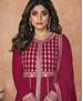 Picture of Comely Pink Party Wear Salwar Kameez