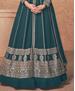 Picture of Splendid Teal Party Wear Salwar Kameez