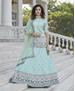 Picture of Superb Sky Blue Lehenga Choli