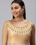 Picture of Beauteous Gold Designer Blouse