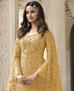 Picture of Classy Yellow Straight Cut Salwar Kameez