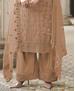 Picture of Beauteous Beige Straight Cut Salwar Kameez