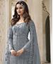 Picture of Taking Gray Straight Cut Salwar Kameez