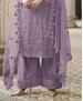 Picture of Resplendent Purple Straight Cut Salwar Kameez