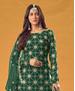 Picture of Ideal Green Straight Cut Salwar Kameez