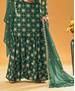 Picture of Ideal Green Straight Cut Salwar Kameez