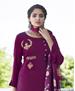 Picture of Beauteous Burgundy Readymade Salwar Kameez