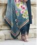 Picture of Bewitching Teal Blue Readymade Salwar Kameez