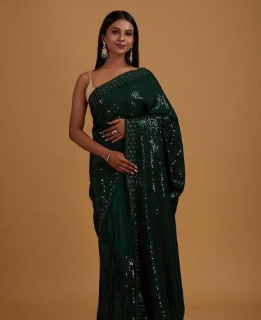 Picture of Pretty Green Casual Saree