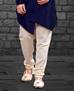 Picture of Statuesque Navy Blue Indo Western