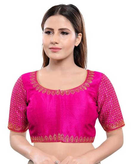 Picture of Charming Dark Pink Designer Blouse