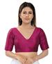 Picture of Well Formed Magenta Designer Blouse