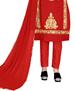 Picture of Enticing Red Straight Cut Salwar Kameez