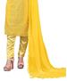 Picture of Enticing Yellow Straight Cut Salwar Kameez