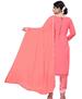 Picture of Charming Peach Straight Cut Salwar Kameez