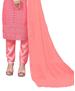 Picture of Charming Peach Straight Cut Salwar Kameez