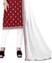 Picture of Alluring Maroon Straight Cut Salwar Kameez