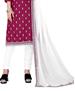 Picture of Classy Wine Straight Cut Salwar Kameez