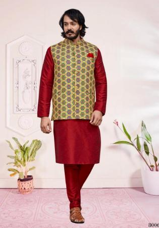 Picture of Lovely Burgundy Kurtas