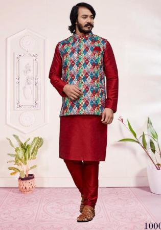 Picture of Sublime Burgundy Kurtas