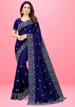 Picture of Alluring Blue Casual Sarees