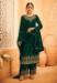 Picture of Enticing Bottle Green Straight Cut Salwar Kameez