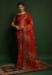 Picture of Pretty Red Georgette Saree