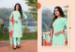 Picture of Elegant Cotton Green Straight Cut Salwar Kameez