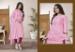 Picture of Radiant Georgette Pink Straight Cut Salwar Kameez