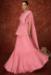 Picture of Splendid Georgette Pink Straight Cut Salwar Kameez