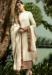 Picture of Graceful Georgette White Straight Cut Salwar Kameez