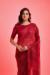 Picture of Alluring Chiffon Red Saree