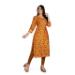 Picture of Fascinating Rayon Neon Lime Kurtis & Tunic