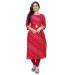 Picture of Statuesque Rayon Red Kurtis & Tunic