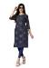 Picture of Delightful Rayon Blue Kurtis & Tunic